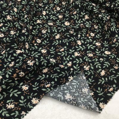 China Customized Organic Color Organza Wrinkle Free Organic Fabric Breathable Printing Rayon Fabric For Women for sale