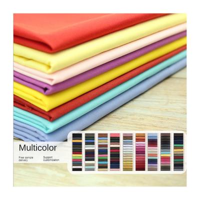 China Waterproof Home Textile Shirt Anti-Pull Antistatic Anti-Static Plain Dyed Lightweight Summer Polyester And Cotton Fabric for sale