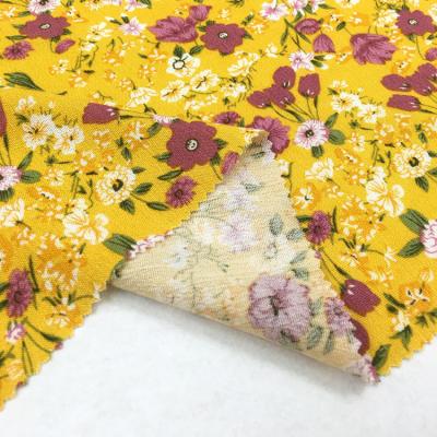 China Textile Cotton Baby Print Flower Anti-static Custom Breathable Home 100% Cotton Fabric For Clothing for sale