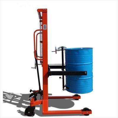 China Mining industry warehouse use capacity forklift mounted drum grabber 350kg/450kg pump lifter with wholesale for sale