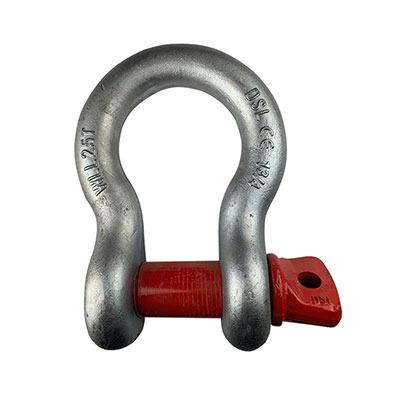 China Heavy Industry Bow Shackle Alloy Steel Shackle Galvanized Shackle for sale