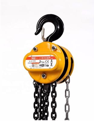 China High quality 1T 3M manual manual block crane gantry crane block chain pusher construction site manual block crane for sale