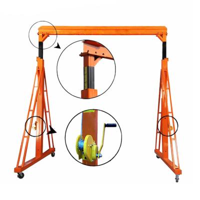 China Mobile Gantry Crane Reliable China Manufacturer Mini Gantry Crane 1 2 3 5 10 Ton Workshop Portal Gantry Crane for sale