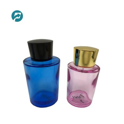 China Personal Care Large Capacity Cylinder Perfume Spray Glass Bottle for sale