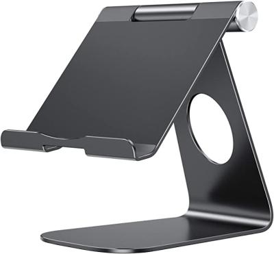 China Durable Adjustable Foldable Aluminum Tablet Holder Desk Stand for iPad Samsung, Nintendo and More for sale