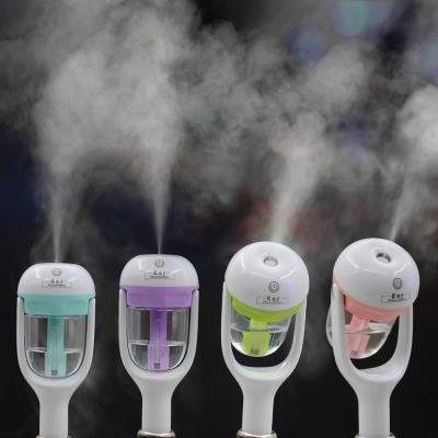 China Auto Car Air Freshener Car Air Freshener Spray Mute Car Humidifer Air Purifier Diffuser Mist Maker Candy Color for sale