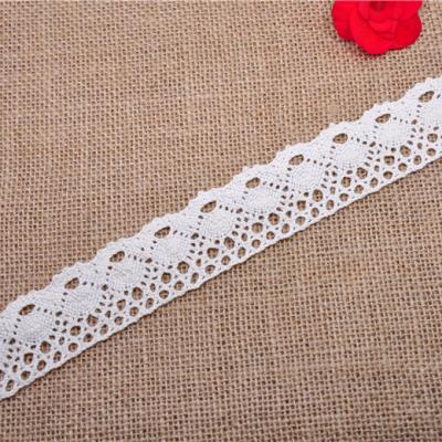 China 100% cotton fashion 100% cotton crochet lace for clothes accessories for sale