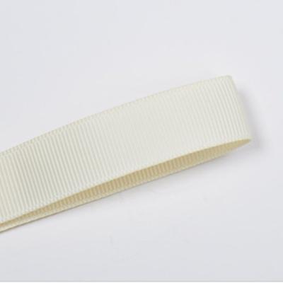 China Wholesale high tenacity white color polyester ribbon tape for decoration for sale