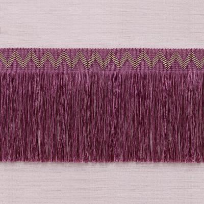 China 24CM Eco-friendly Wholesale Extra Colors Fringe Trimming For Curtain Accessories for sale