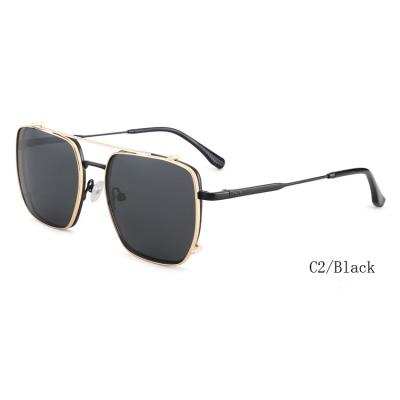 China New design optical frames metal optical frame with magnetic bias clip on low moq for sale