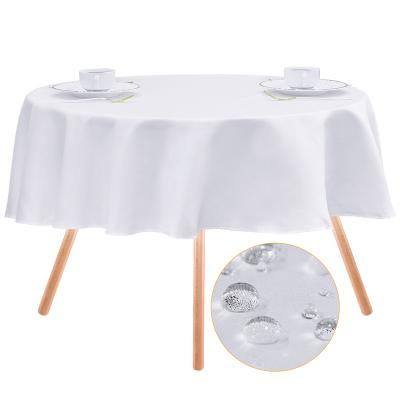 China Waterproof 155gsm Buffet Table Parties Table Cover With Logo for sale