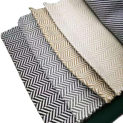 China Abrasion-Resistant 5 Years Solution 100% Warranty Dyed Acrylic Herringbone Outdoor or Indoor Use Cushion Cover and Sofa Fabric for sale