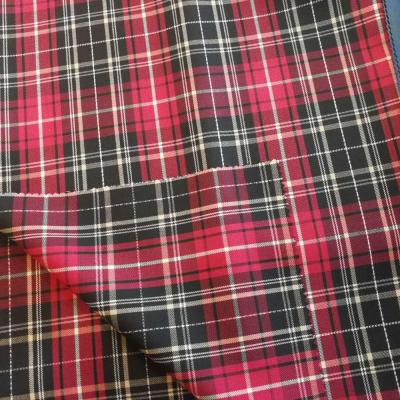 China Check Popular Design Plaid Tartan Hotsale Worsted 30% Wool Plaid Suit Skirt Fabric for sale