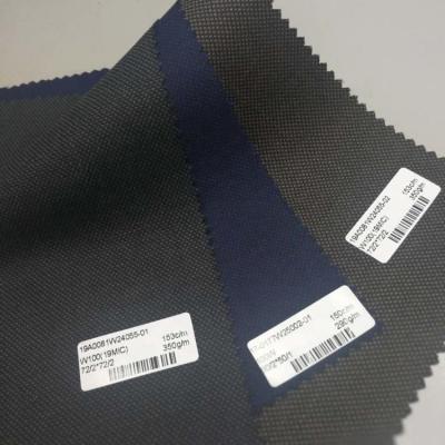 China 100% Worsted Fabric Factory Supply Birdeye Wool DARK GRAY Direct Black Navy Blue Anti-Static Worsted Fabric for sale