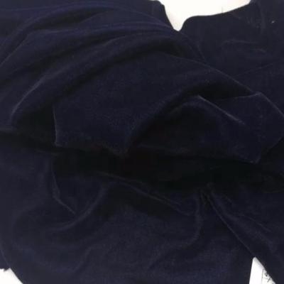 China Factory direct sale 100% micro polyester velor 9000 fabric anti-static fabric for women's dress for sale