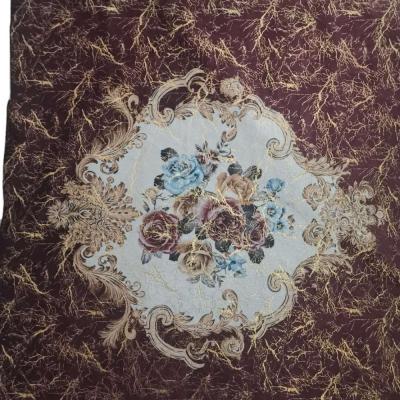 China Antistatic Bronze 100% Wholesale Sofa Fabric Holland Velvet And Polyester Printing for sale