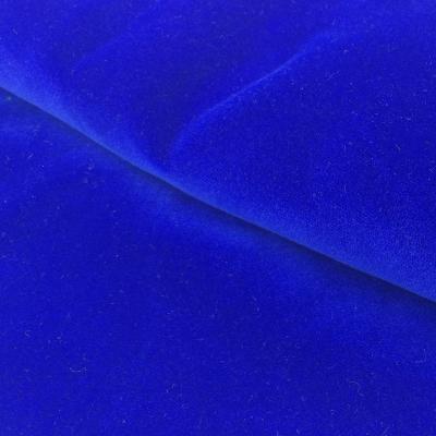 China Cotton modal velvet 40168 antistatic with line 715 royal blue gold for sale