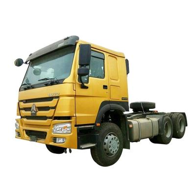 China Sinotruck HOWO Factory Price China 6x4 10 Wheel 371hp 375hp Euro2 Tractor Truck Howo 6800x2496x3490 for sale