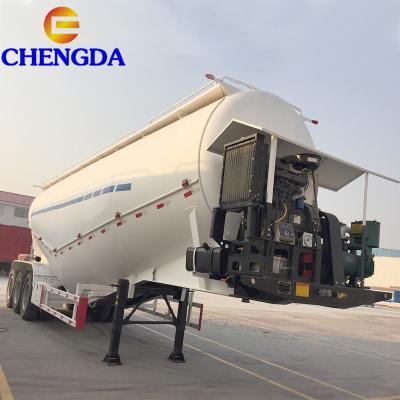 China Factory Price 40 Volume 45cbm Bulk Cement Tanker Semi Trailer Truck Trailer To Africa for sale