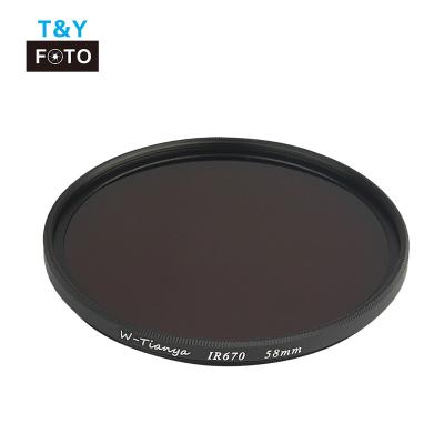 Китай IR Filter Wtianya Camera Lens Used Optical Glass IR Infrared Pass Filter 680/720/760/850/950nm IR Cut Filter продается