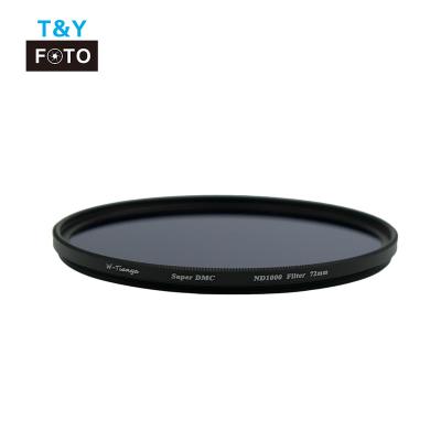 China 49-86mm Waterproof Wholesale Camera Lens 10 Stop ND1000 Optical Neutral Density Filter for sale