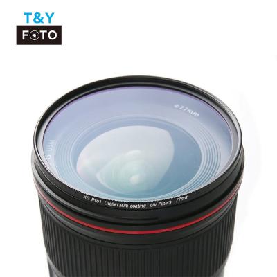 China Wtianya 57mm 58mm Camera MC Optical Glass 52mm Thin UV Filter for sale