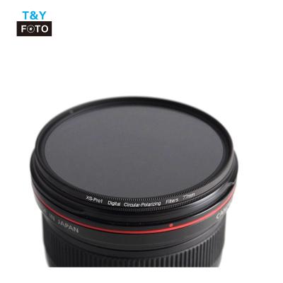 China Wtianya DMC Optical Glass Super Thin CFP Circular Polarizing Filter For Camera zu verkaufen