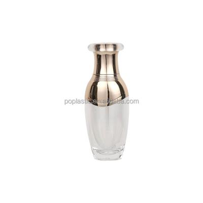 China POAO Luxury High Grade Plastic Color Customized Containers 50ml Empty Bottle for sale