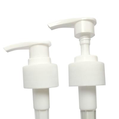 China Hot Selling 28/410 Screw Non-refillable Lotion Pump Plastic Lotion Pump For Locked Shampoo Screw for sale