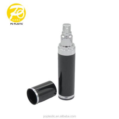 China Personal Care Black Plain Acrylic Packaging Custom Lotion Bottle for sale