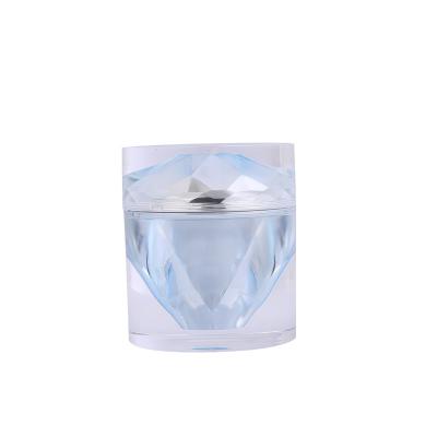 China Personal Luxury Empty Diamond Shape New Product Packaging 30g 50g Cosmetic Skin Care Jar for sale