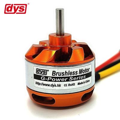 China Vehicles & Toys DYS D2822 Remote Control 1100KV 1450KV 1800KV 2600KV 2-3S Brushless Motor For RC Airplanes Flat Multi-Helicopter Outrunner Brushless Motor for sale