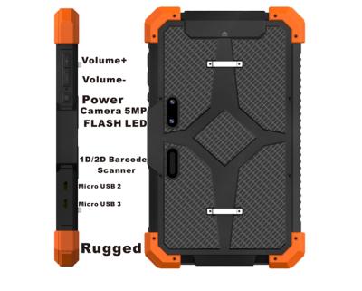 China Sunlight Readable Industrial Tablet Android Tablet PC 7 Inch 4G Rugged Rugged Tablet 7