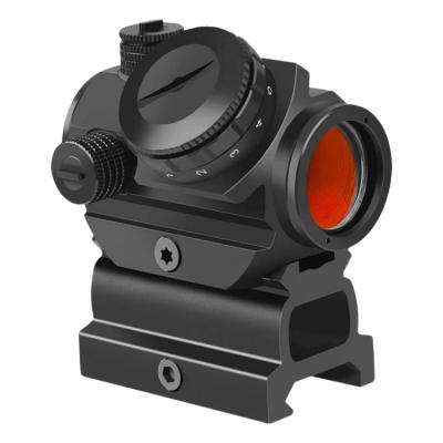 China Compact RDS-22 2 MOA Red Dot Sight Compact Red Dot Scope with 0.83 Absolute Riser Mount Co Witness with Iron Sight for sale