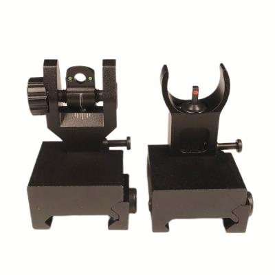 China Iron Sights Outdoor Tactical Hunting Sight Flip & Iron Telescopic Sight for sale