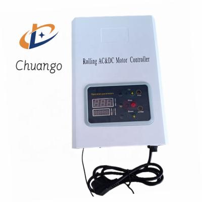 China Chuango Modern Backup UPS Battery Power Supply Shutter Gate Opener Motor For AC And DC Roller for sale