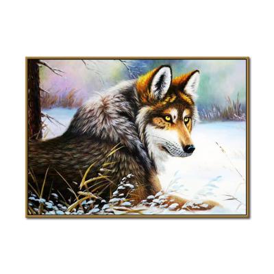 China European Cross Stitch Kits Embroidery DIY 11CT 14CT Stamped Kit Counted Set For Home Decoration Patterns Animals NCMA017 for sale