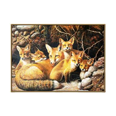 China European Cross Stitch Kits Embroidery DIY 11CT 14CT Stamped Kit Counted Set For Home Decoration Patterns Animals NCMA018 for sale