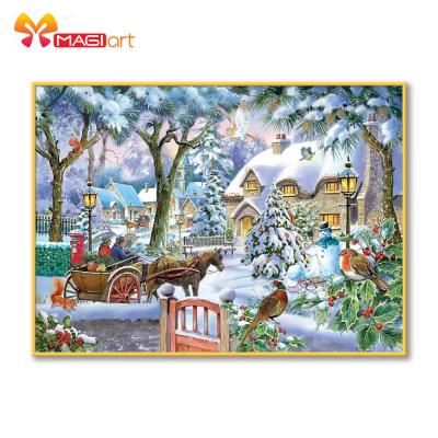 China Kit Home Interior European Cross Decoration Tool Stitch Finishedhome Luxury Painting Decor NCMC109 for sale