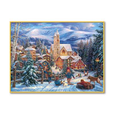 China European Cross Stitch Kits Embroidery DIY 11CT Cross Stitch Stamped Kit And 14CT Counted Set For Home Decoration Patterns Cartoon NCMC134 for sale