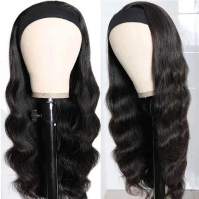 China 613 Cranberry Headband 613 Water Wave Transparent Brazilian Hair Wigs Virgin Straight Curly Brown Headband Pulled Lace Superb for sale