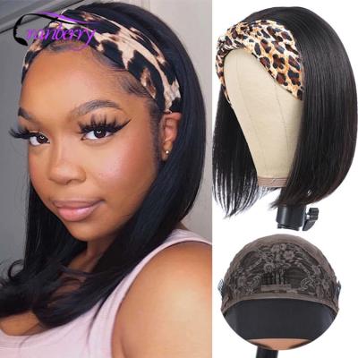 China Wholesale Seller Brazilian Remy Cuticle Aligned Virgin Head Straight Tape Short Bob Wigs For Women Straight Bone 100 Hair Wig for sale