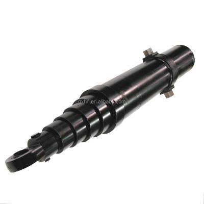 China Steel hydraulic telescopic front end cylinder with eyes--hyva FEE type for sale