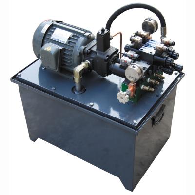 China Single Action Hydraulic Power Unit Package For DC Motor Pump Group Hydraulic Power Station for sale