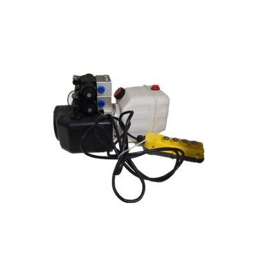 China Cars DC 12V Double Acting Hydraulic Gear Pump Lifting Power Unit for sale