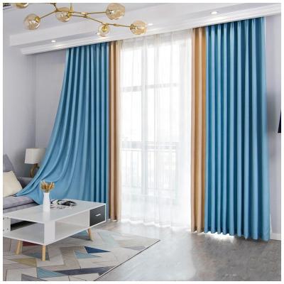 China Factory Direct Durable Polyester Blackout Seamless Modern Quilting Fabrics For Curtain for sale