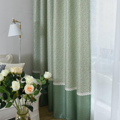 China Pure factory direct semi-shading polyester printed curtains for sale