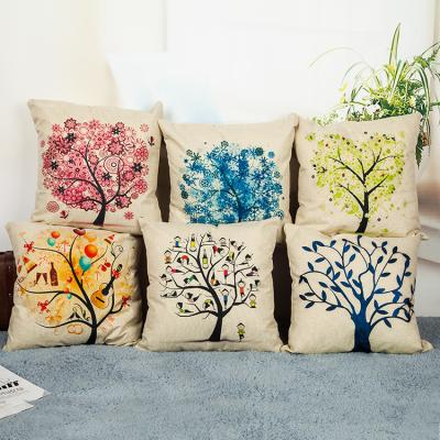 China Manufacturers Anti-Decubitus Head Garden Canvas Pillow Case Personalized Customized Car Sofa Cushion Pillow for sale