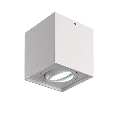 China New Design GLASS Through Wall Lighting Outdoor Sales Gu10 Mounted Led Downlight for sale