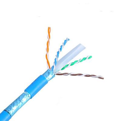 China Networking cat6 plenum CMP rated shielded cat6 shielded commscope cat6 cable for sale